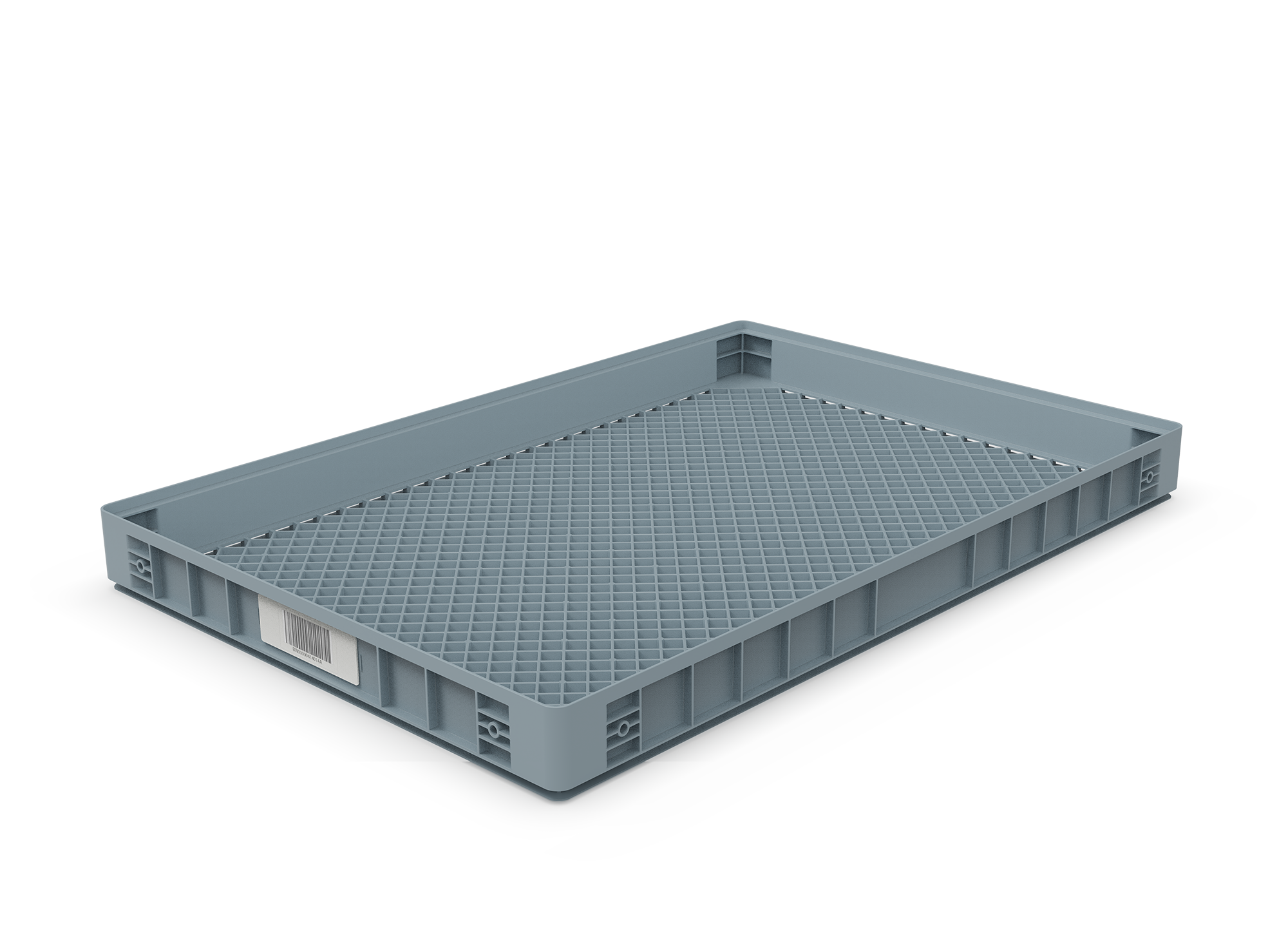 Bandeja de automatización Loadhogde 620 x 420 mm, diseñada para una integración perfecta en entornos automatizados de manipulación de materiales.