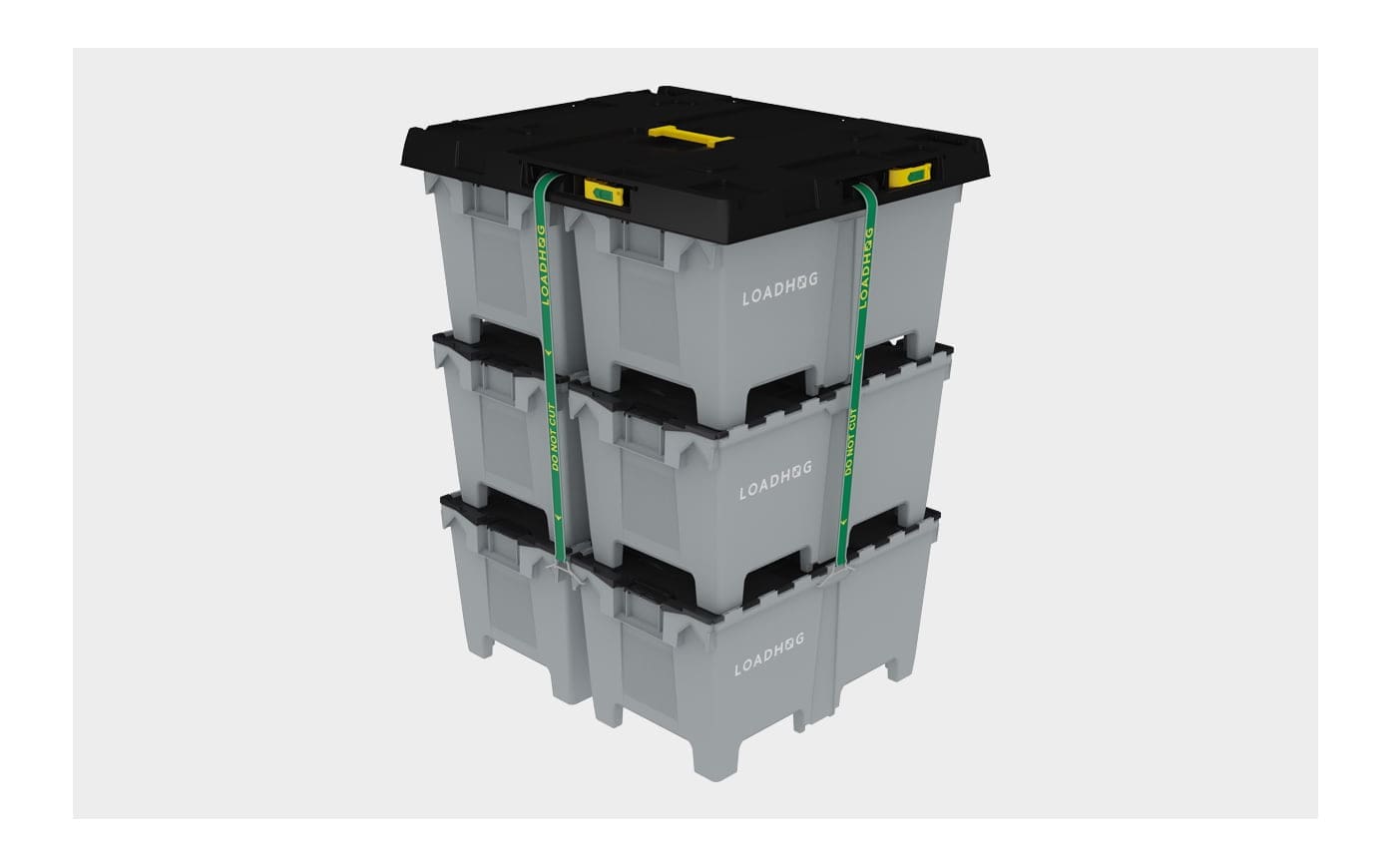 Secure up to 6 Hogboxes with Pallet Lid