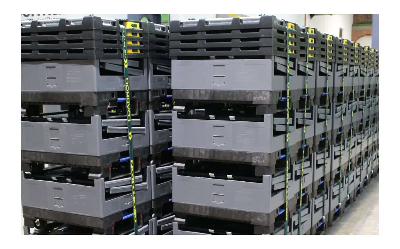 50% Ušteda prostora sa Empties Stacked