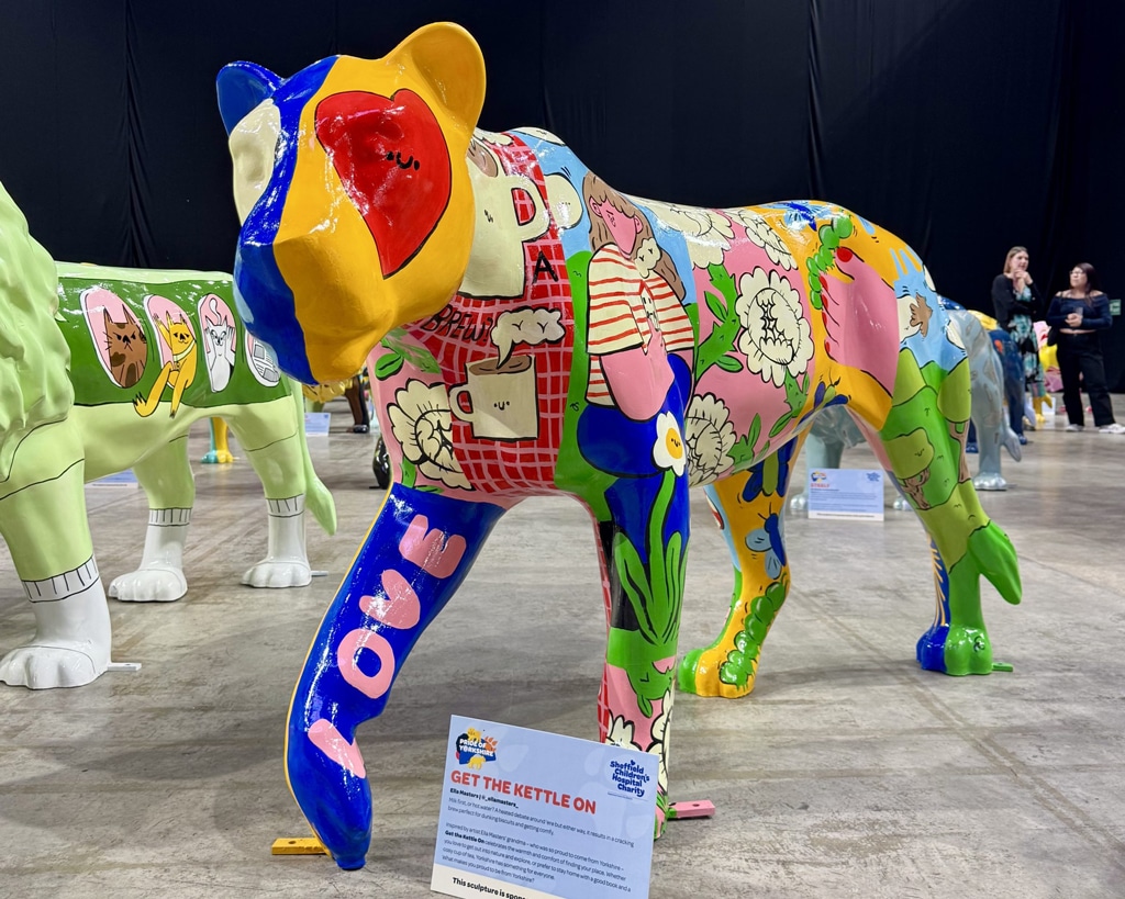 150 sculture di leoni svelate per la prima volta in vista del "Pride of Yorkshire Trail"